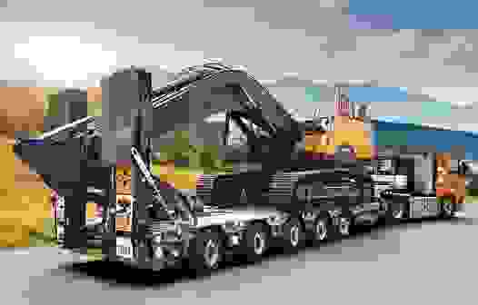 Негабаритная перевозка с учетом высоты в Рубцовске